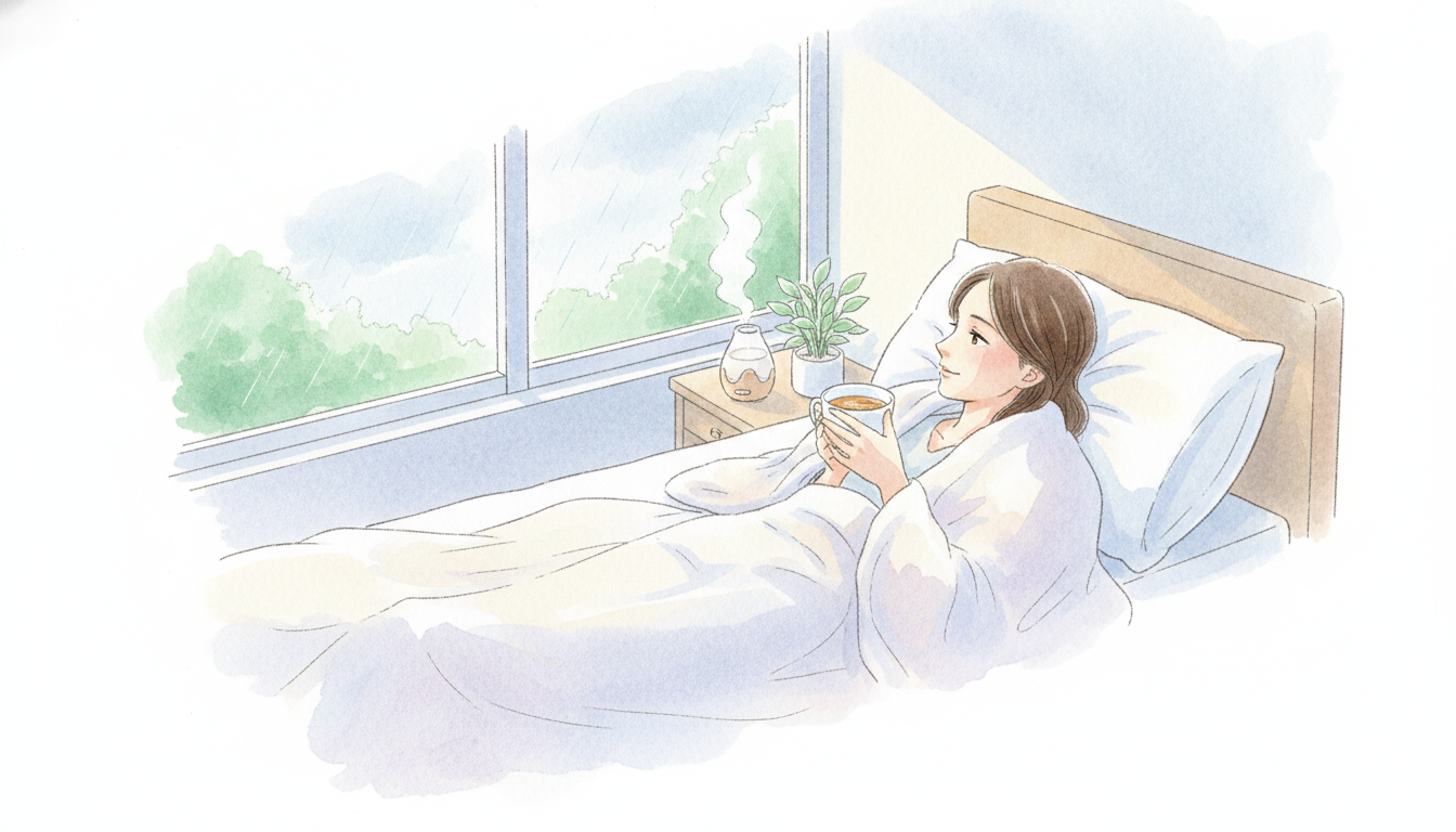 今すぐできる！眠れない夜の即効リラックス対処法