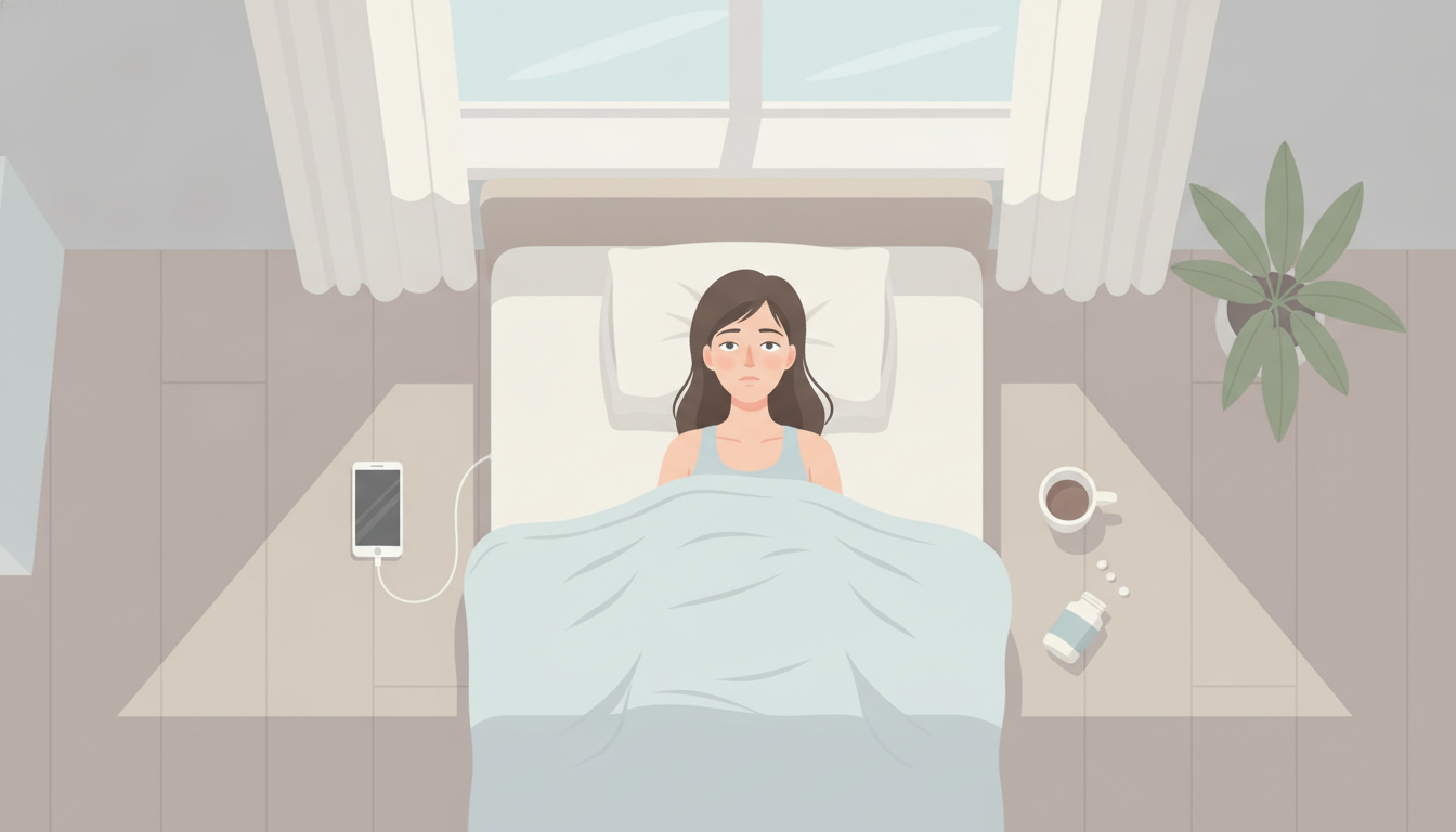 眠れないまま朝になってしまう原因とは