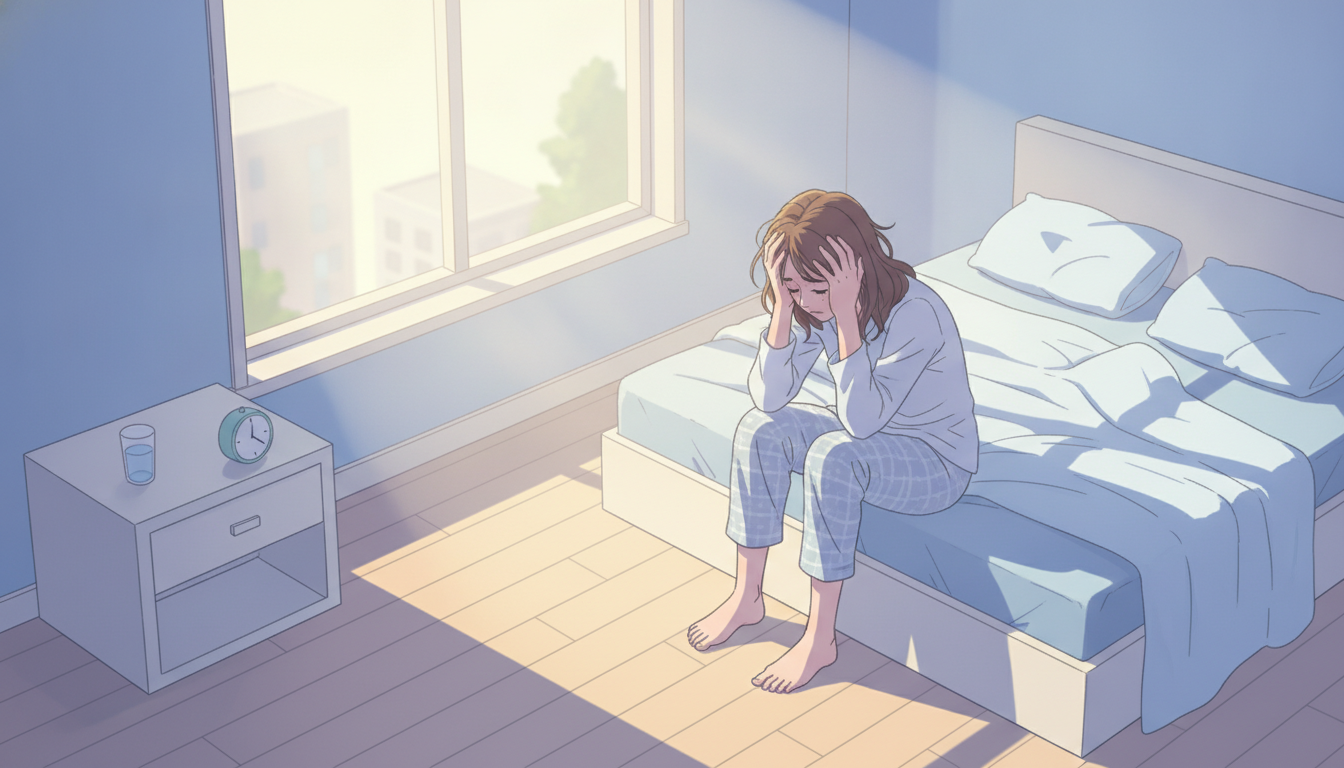 眠れない日が続くときに疑うべき病気と受診の目安