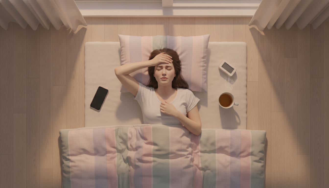 なぜ眠いのに寝れないのか?体の仕組みから理由を解説